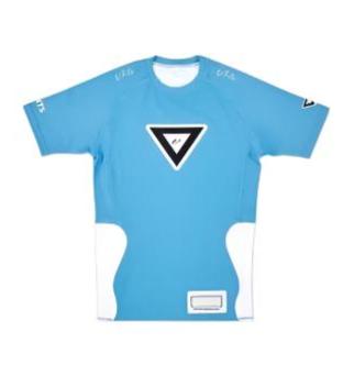 Rash Guard Kuhmilch Blau