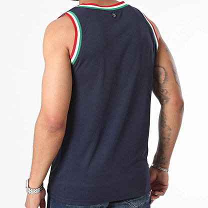 Wicked1 – Tanktop „Guerrero“ in Marineblau