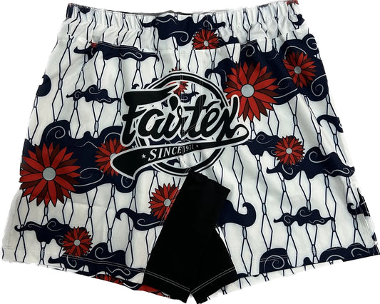Short MMA Fairtex Guerrier dans un jardin