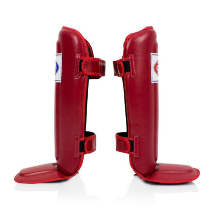 Fairtex kompakte Schienbeinschoner Rot
