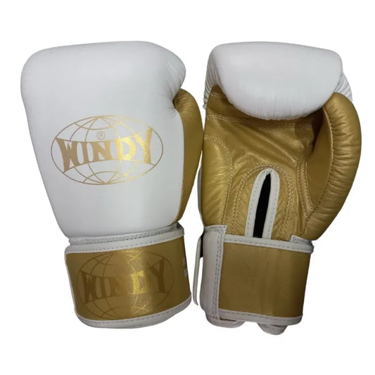 Windy Boxing Gloves Gold White *Limited Edition*