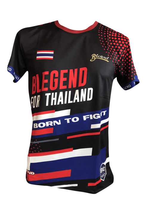 Blegend T-Shirt UPSTYLE Schwarz Blau