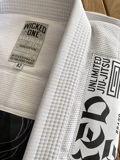 Wicked1 Gimono SAMURAI White