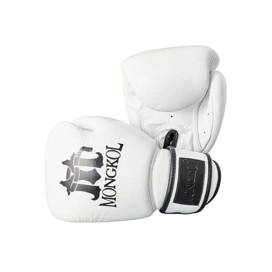 Mongkol Boxing Gloves BGM01 White