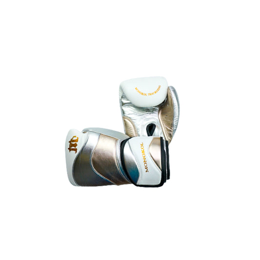 Mongkol Boxing Gloves BGM04 "Special OFF WHITE"