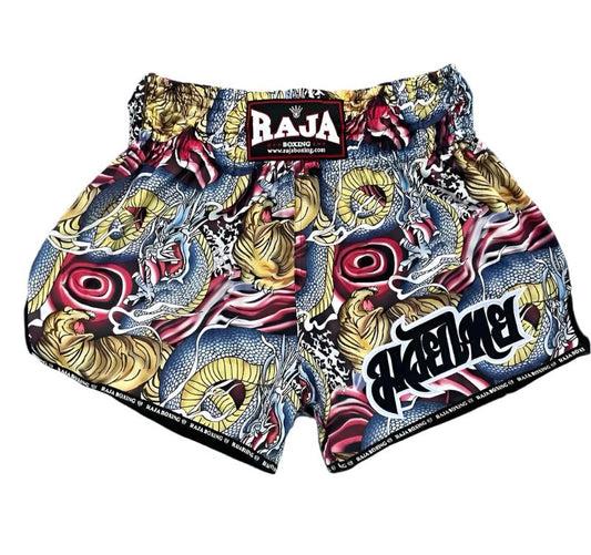 Short Raja Dragon Bleu