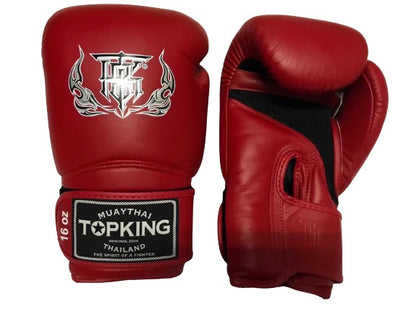 Top King Boxing Gloves "Super" TKBGSA Air Red N