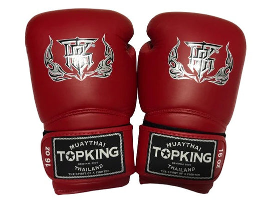 Top King Boxing Gloves "Super" TKBGSA Air Red N