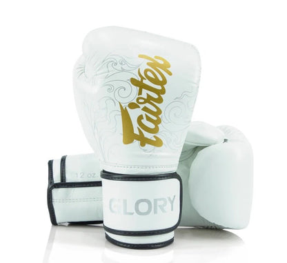 Gants de boxe Fairtex GLORY BGVG3 Valco Blanc