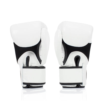 Gants de boxe Fairtex BGV1 « Respirants » Blanc