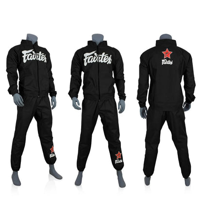 Combinaison de sauna en vinyle Fairtex VS2 Noir