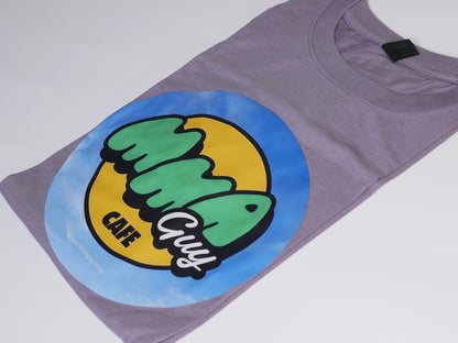 MMA GUY CAFE T-Shirt Purple