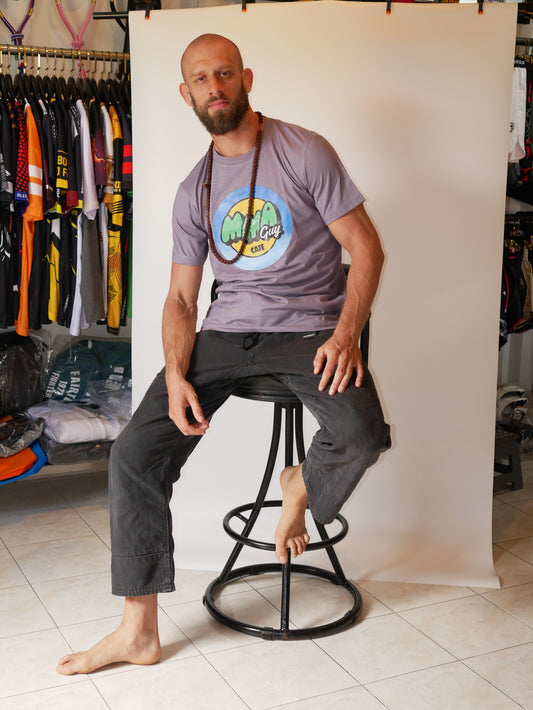 MMA GUY CAFE T-Shirt Purple