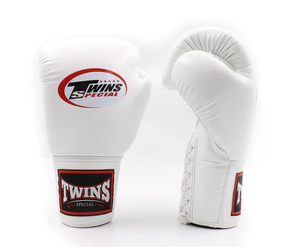 Twins Special HANDSCHUHE BGLL1 WEISS MIT SCHNÜRUNG