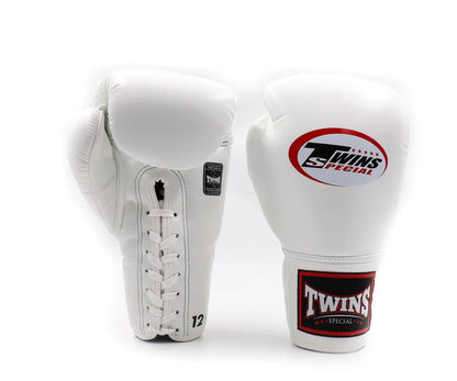 Twins Special HANDSCHUHE BGLL1 WEISS MIT SCHNÜRUNG