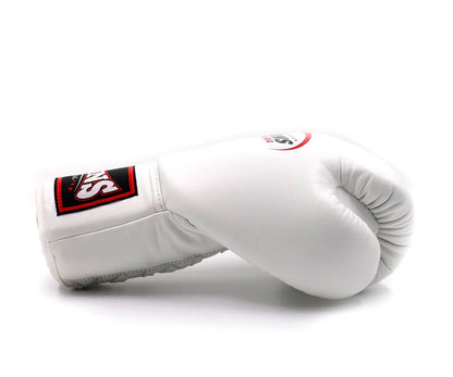 Twins Special HANDSCHUHE BGLL1 WEISS MIT SCHNÜRUNG