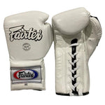 Gants de boxe Fairtex PRO TRAINNING BGL7 BLANC