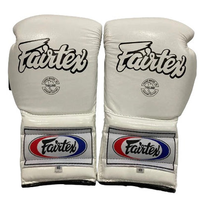 Gants de boxe Fairtex PRO TRAINNING BGL7 BLANC
