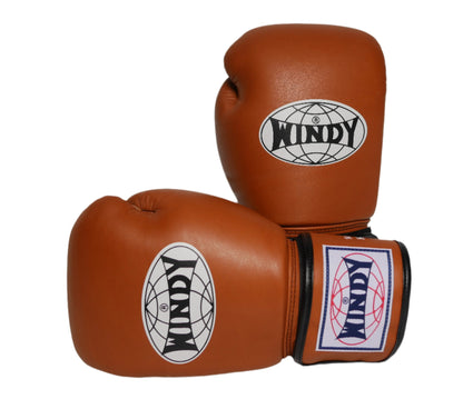 Windy Boxing Gloves Velcro Brown *Limited Edition*