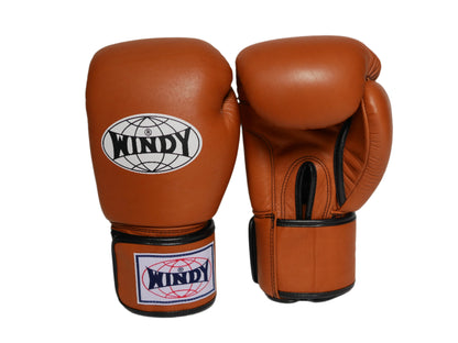Windy Boxing Gloves Velcro Brown *Limited Edition*