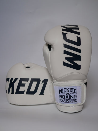 Gants d'entraînement Wicked1 (PU) Blanc/Marine