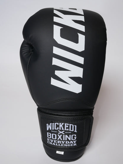 Gants d'entraînement Wicked1 (PU) Noir/Blanc