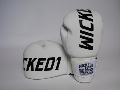 Wicked1 Trainingshandschuhe (PU) Weiß/Schwarz