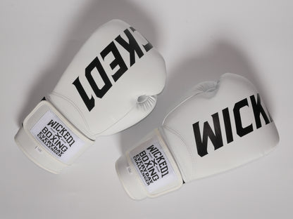 Wicked1 Trainingshandschuhe (PU) Weiß/Schwarz