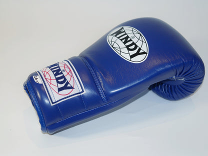 Windy Boxing Gloves Lace up Dark Blue