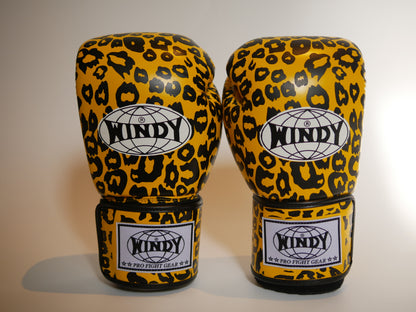 Windy Boxing Gloves Velcro Leopard *Limited Edition*