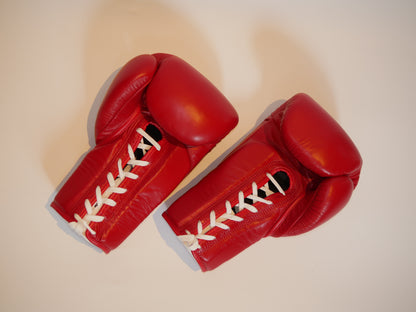 Windy Boxing Gloves Lace up Red