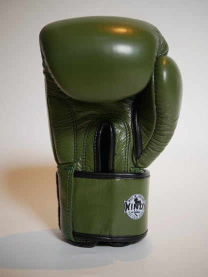 Windy Boxhandschuhe Klettverschluss Oliv