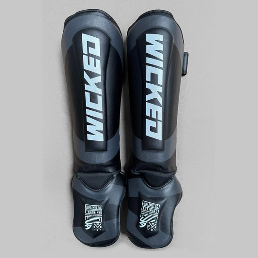 Wicked1 Shinguards KRUZ Black