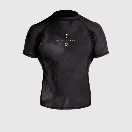 Wicked1 RASHGUARD CONTEST SCHWARZ