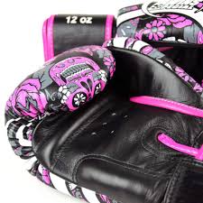 Twins Special GLOVES FBGVL3-53 SKULL PINK/BLACK