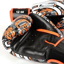 Twins Special HANDSCHUHE FBGVL3-53 TOTENKOPF ORANGE/SCHWARZ