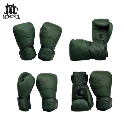 Mongkol Boxing Gloves BGM04 Series Olive Green